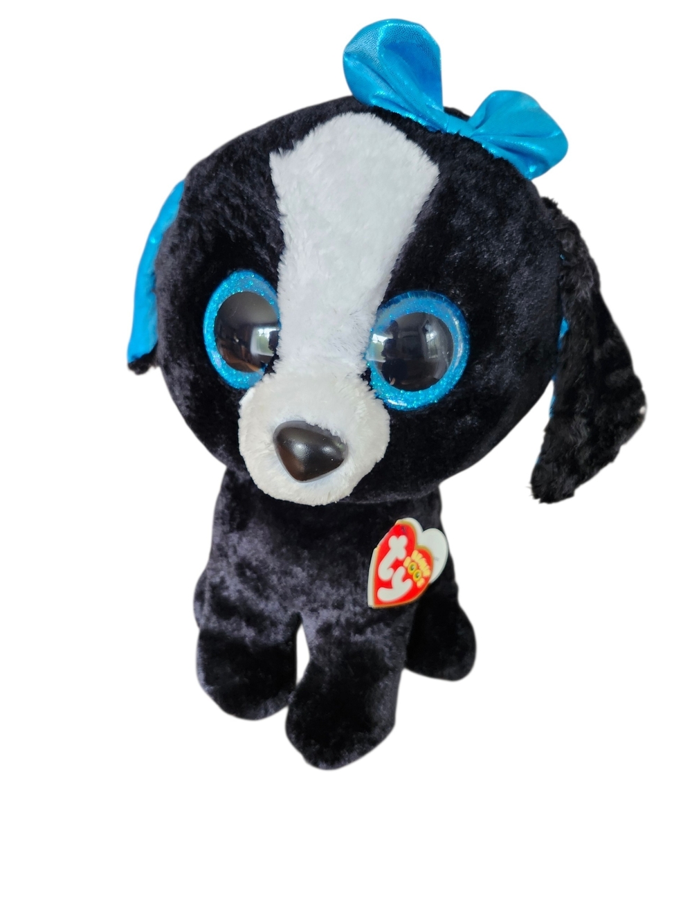 Ty Beanie Boo Tracey 16" Boston Terrier Dog Plush w/ Tags